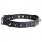 Schutzhund Dog Leather Collar Spiked 30 mm