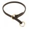Schutzhund Dog Leather Choke Collar Effective Training