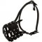 Walking and Training Leather Cage Schutzhund Dog Muzzle
