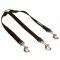 Triple Nylon Schutzhund Dog Leash Coupler for Walking 3 Dogs at a Time