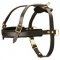 Leather Schutzhund Dog Harness for Tracking and Pulling