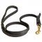 Handcrafted Braided Leather Schutzhund Dog Leash for Walking and Training