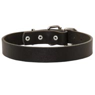 Leather Schutzhund Dog Collar For Pleasant Wearing