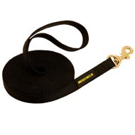 Nylon Schutzhund Dog Leash for Tracking and Training