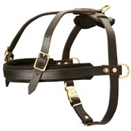 Leather Schutzhund Dog Harness for Tracking and Pulling Leather Schutzhund Dog Harness for Tracking and Pulling